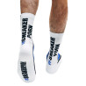 Sk8erboy Chaussettes Sk8erboy SNEAKERPORN Blanc-Bleu